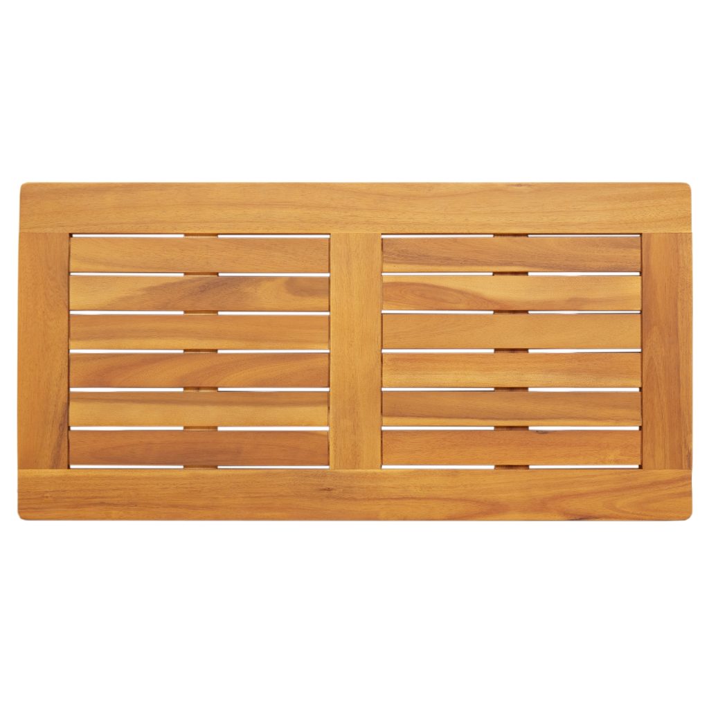 Pöydän Pinta 80x40x2,2 cm Suorakaiteen Muotoinen Täysipuinen Akasia - Image 2