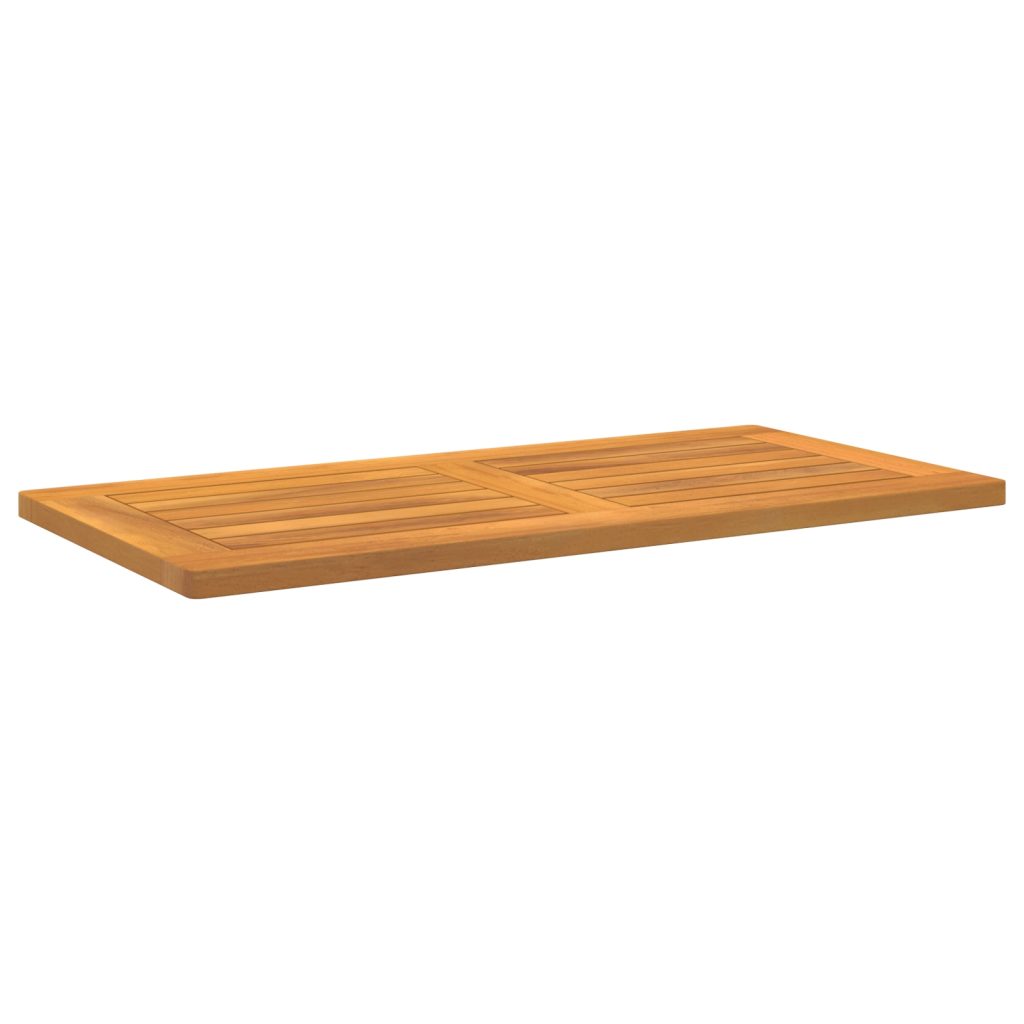 Pöydän Pinta 80x40x2,2 cm Suorakaiteen Muotoinen Täysipuinen Akasia - Image 4