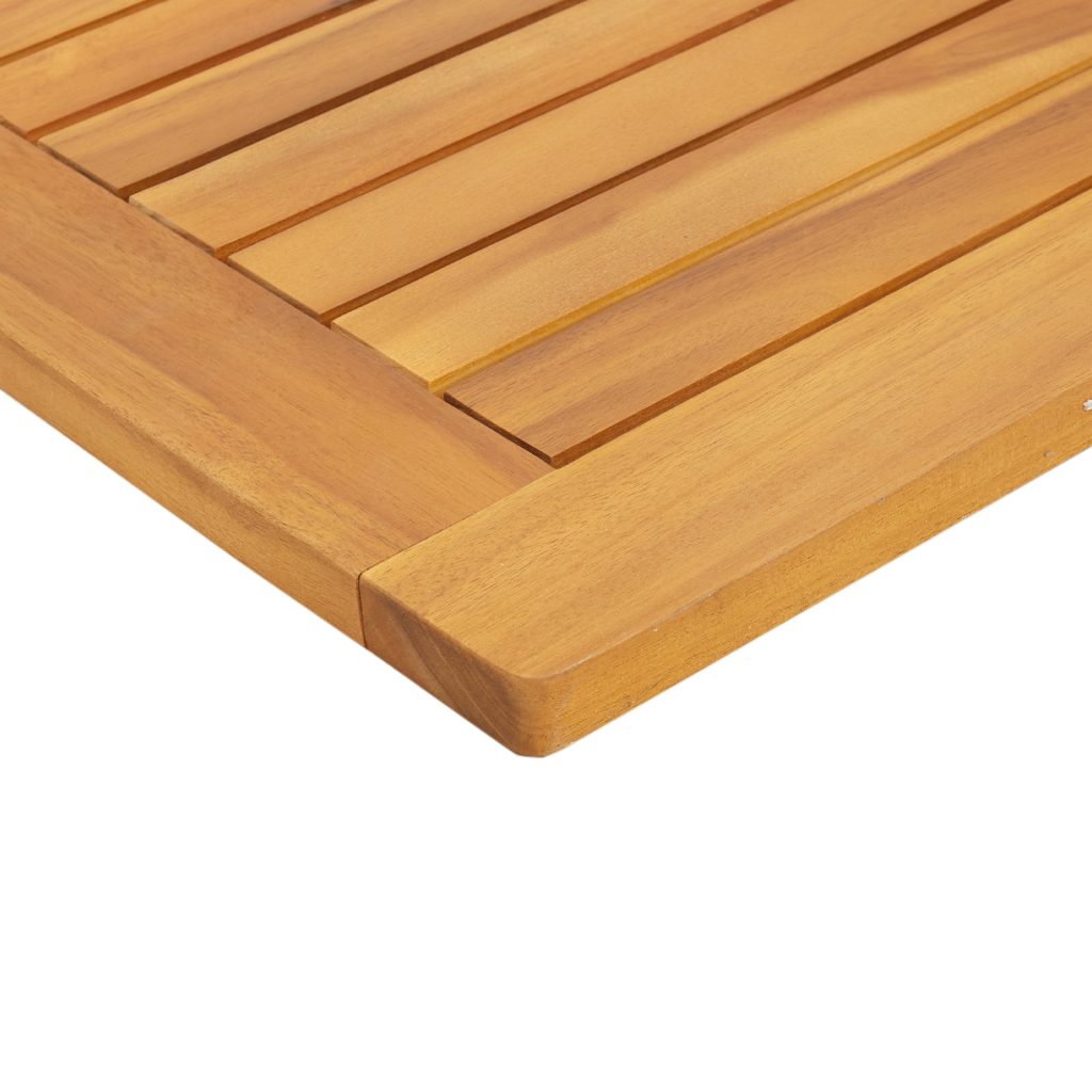 Pöydän Pinta 80x40x2,2 cm Suorakaiteen Muotoinen Täysipuinen Akasia - Image 5
