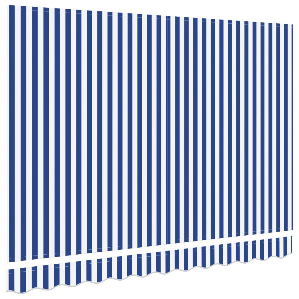 Markiisivilla 3.5m x 2m Runko Sininen ja Valkoinen - Image 4