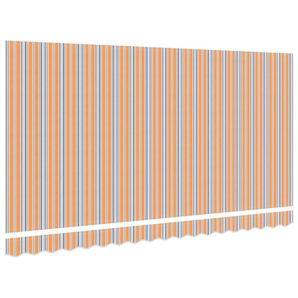 Markiisi vaihto kankaille 4x2 m runkoon monivärinen raitakuosi - Image 4