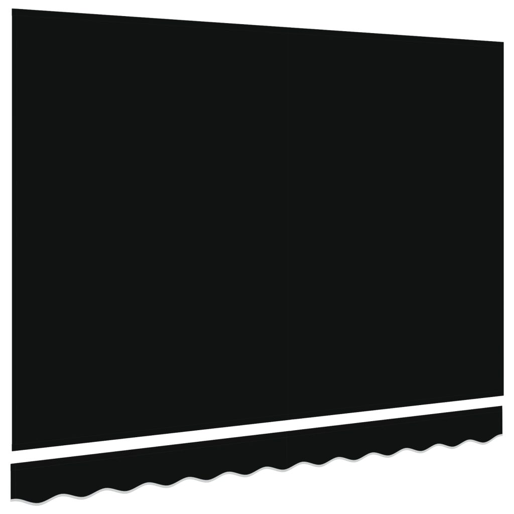 Markiisinkorvauskangas 3.5x2.5 m kehykseen Musta - Image 4