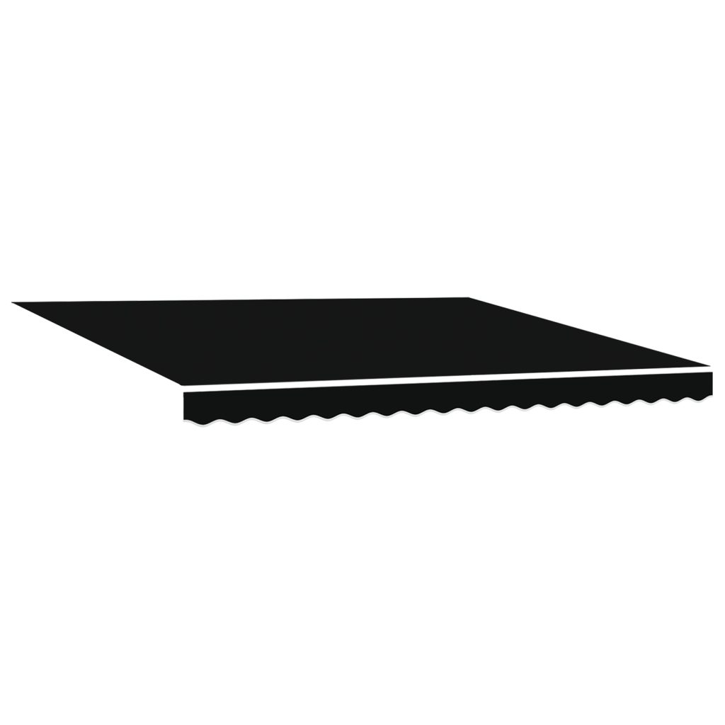 Aurinkosuoja vaihto kangas 4x3.5 m runkoon musta - Image 2