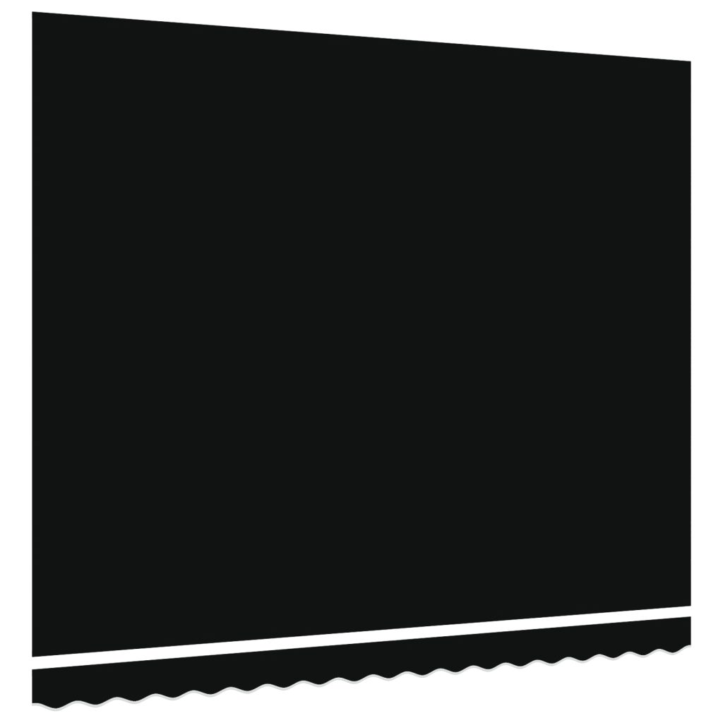 Aurinkosuoja vaihto kangas 4x3.5 m runkoon musta - Image 4