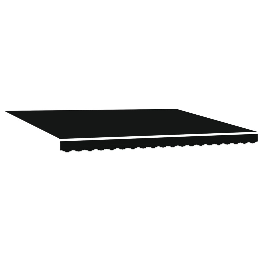 markiisin vaihto kangas 4.5x3 m kehykseen musta - Image 2