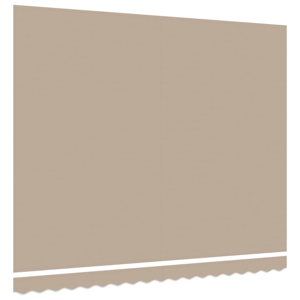 Markiisinkorvauskangas 4x3 m runkolle Beige - Image 4