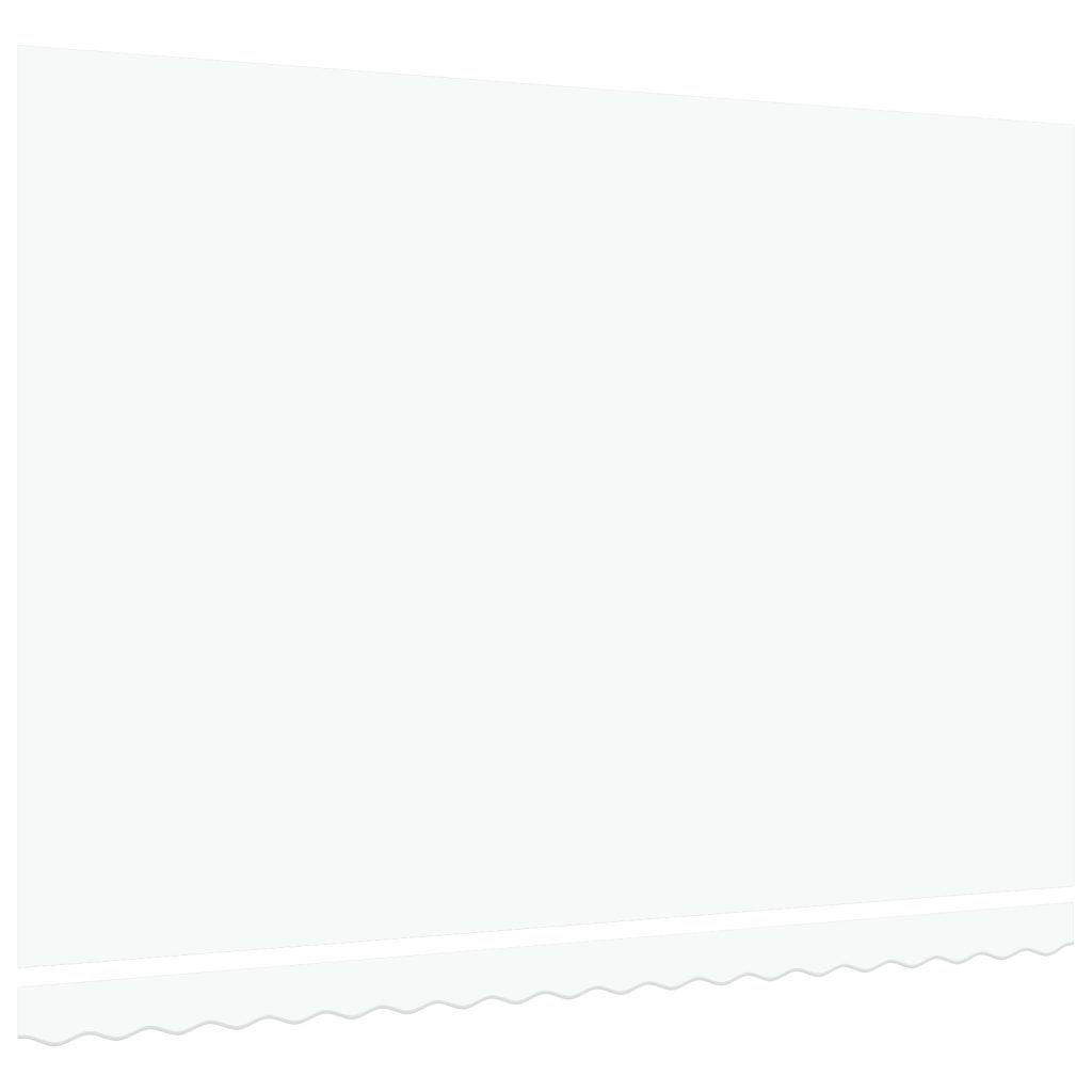 Markiisivaihtokangas 4.5x3 m Runko Valkoinen - Image 4