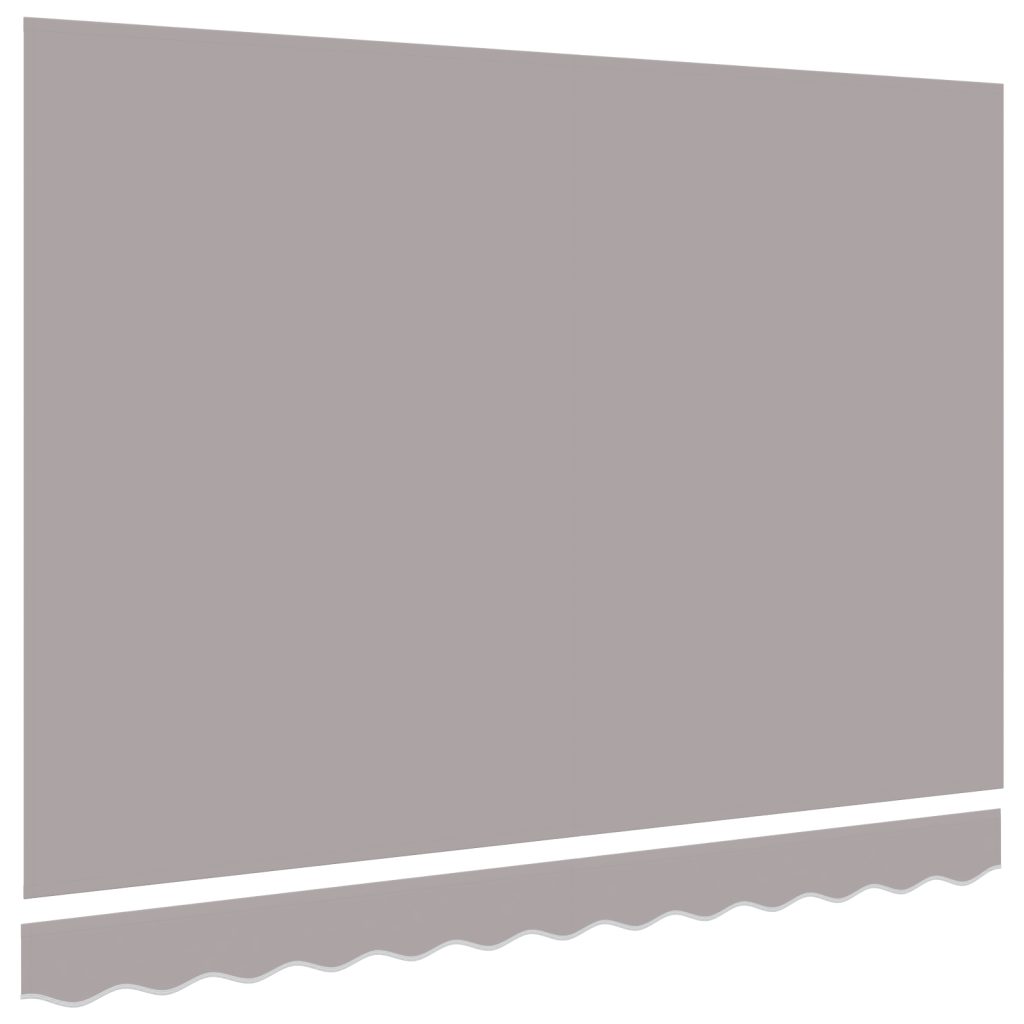 Markiisin korvaava kangas 3.5x2.5 m runkoon Vaaleanharmaa - Image 4
