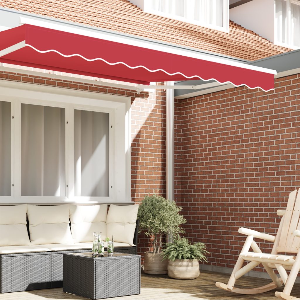 Markiisi Valance 2.5 m Runko Punainen 2.3x0.2 m - Image 3
