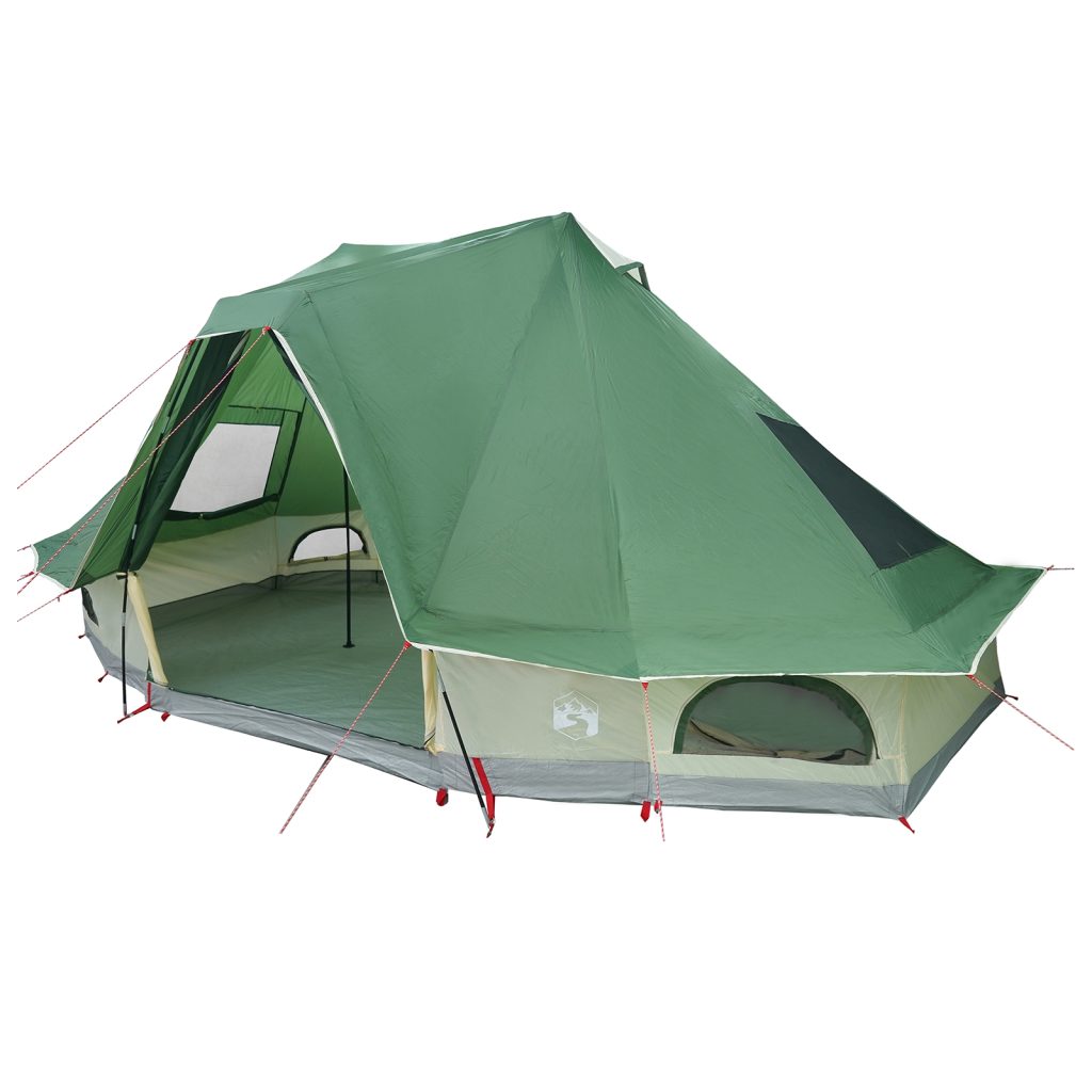 Perheteltta Tipi Vihreä 6-Hengen Vedenkestävä - Image 2