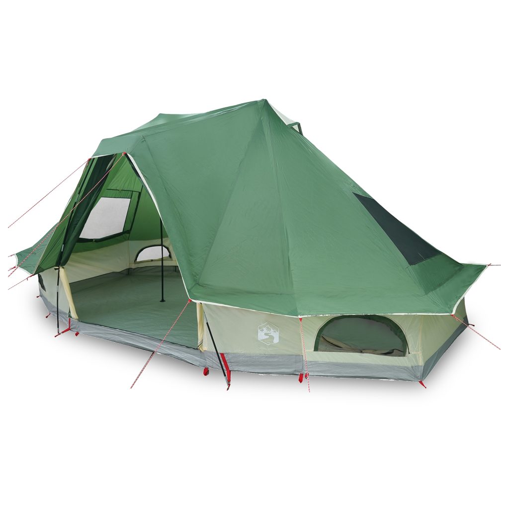 Perheteltta Tipi Vihreä 6-Hengen Vedenkestävä - Image 3