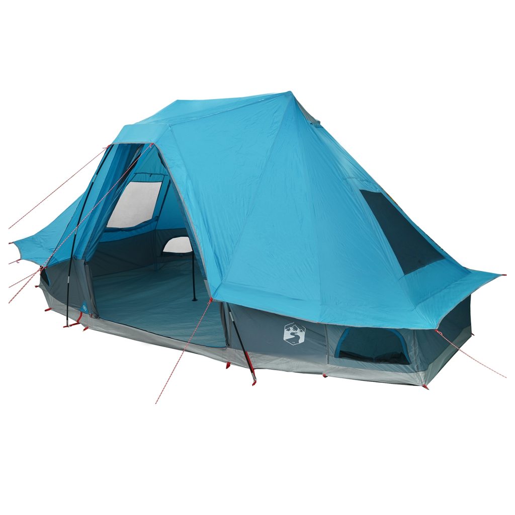 Perhe Teltta Tipi Sininen 6-Henkilölle Vedenpitävä - Image 2