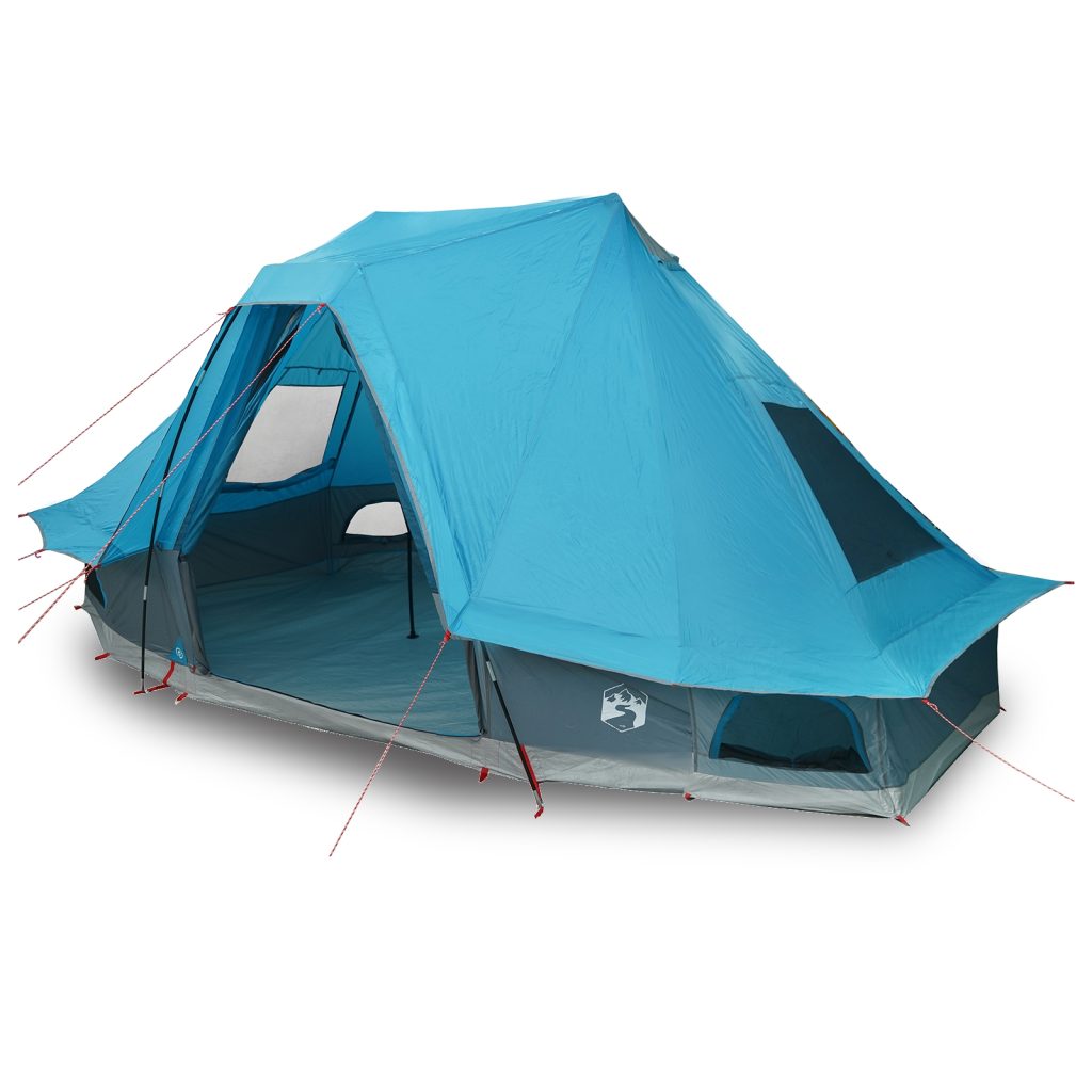 Perhe Teltta Tipi Sininen 6-Henkilölle Vedenpitävä - Image 3
