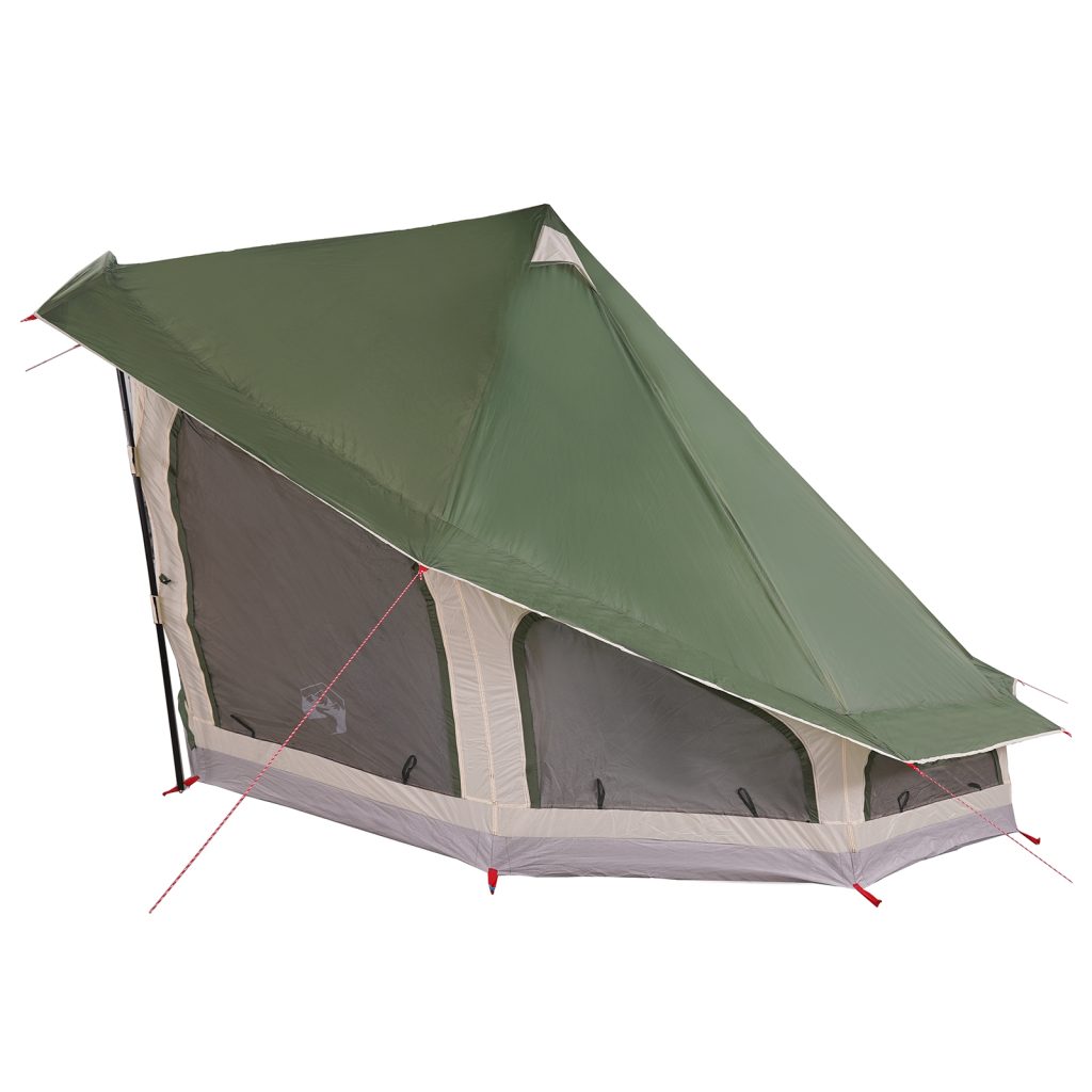 Perheteltta Tipi Vihreä 10-hengen Vedenpitävä - Image 5