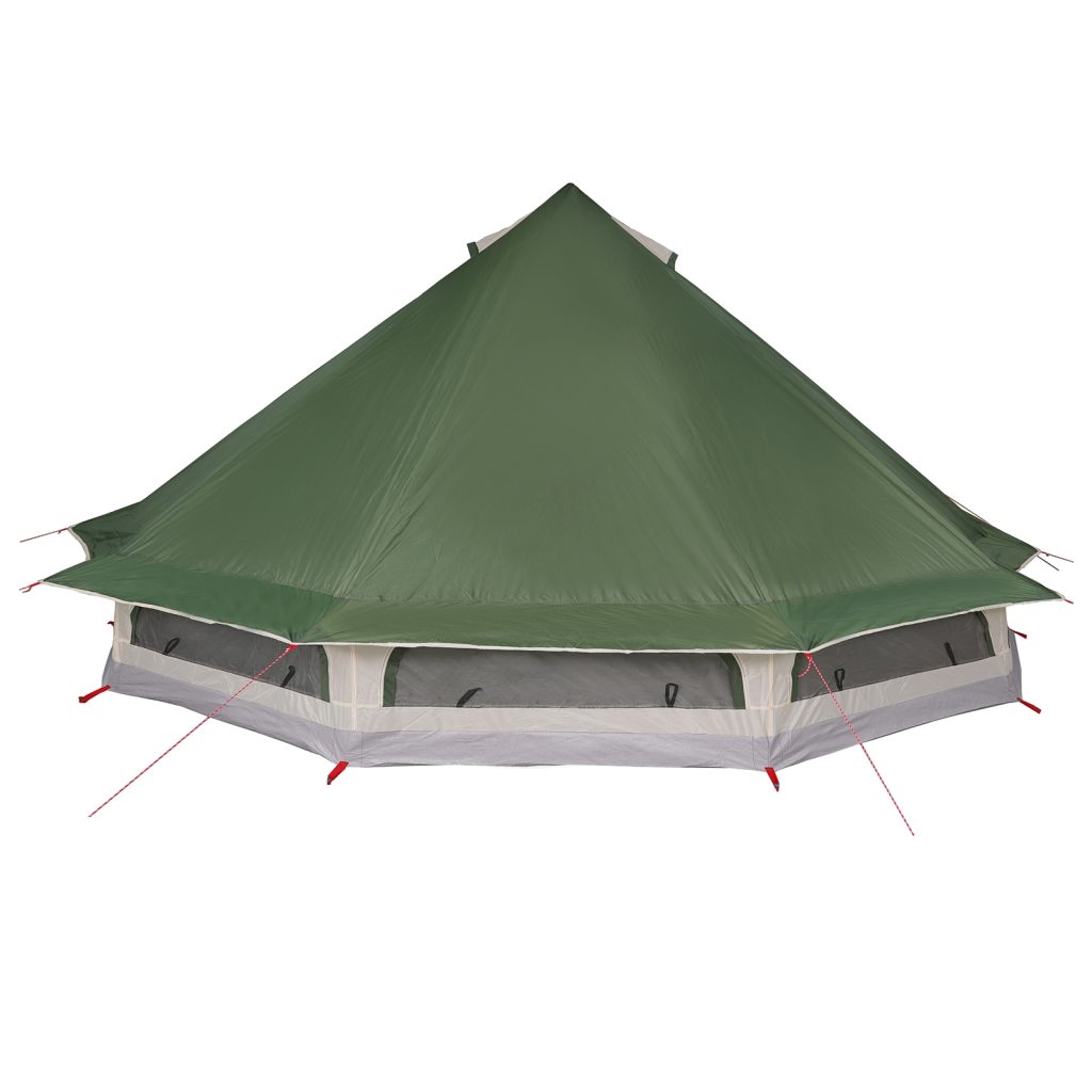 Perheteltta Tipi Vihreä 10-hengen Vedenpitävä - Image 6