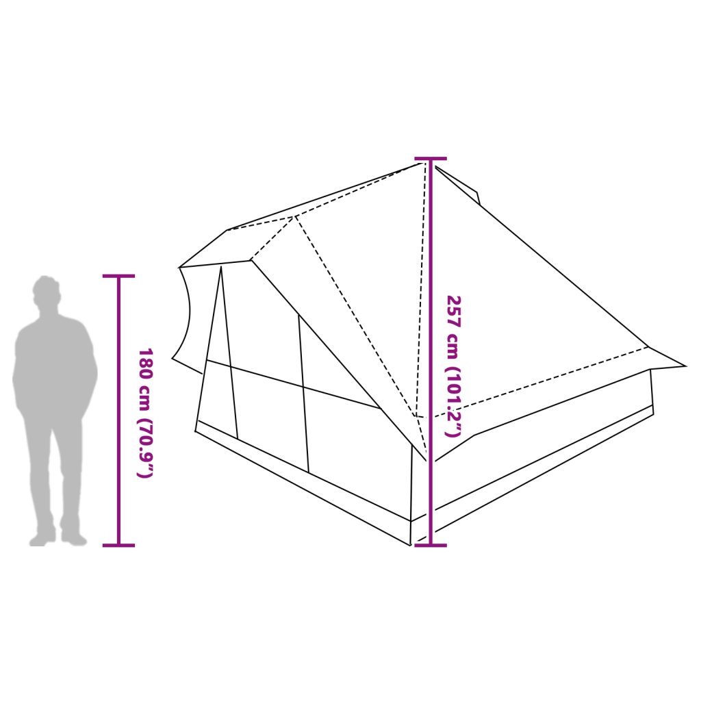 Perheteltta Tipi Sininen 10 Hengen Vedenpitävä - Image 13