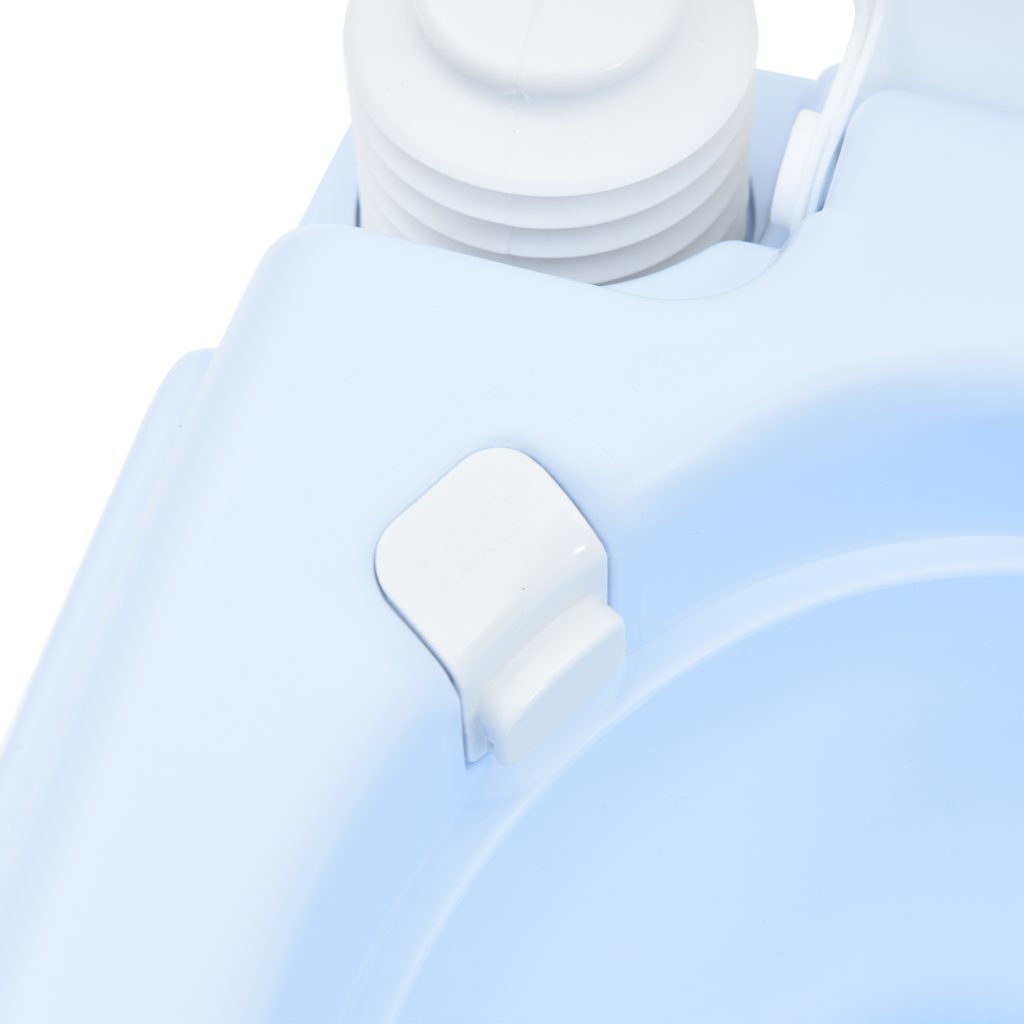 Kannettava WC-valo, sininen ja valkoinen, muovia, 10 L - Image 8