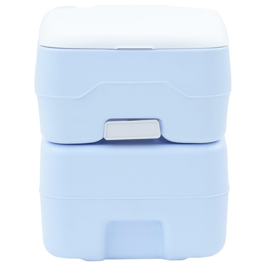 Kannettava WC-valo Sininen ja Valkoinen Muovi 20 L - Image 4