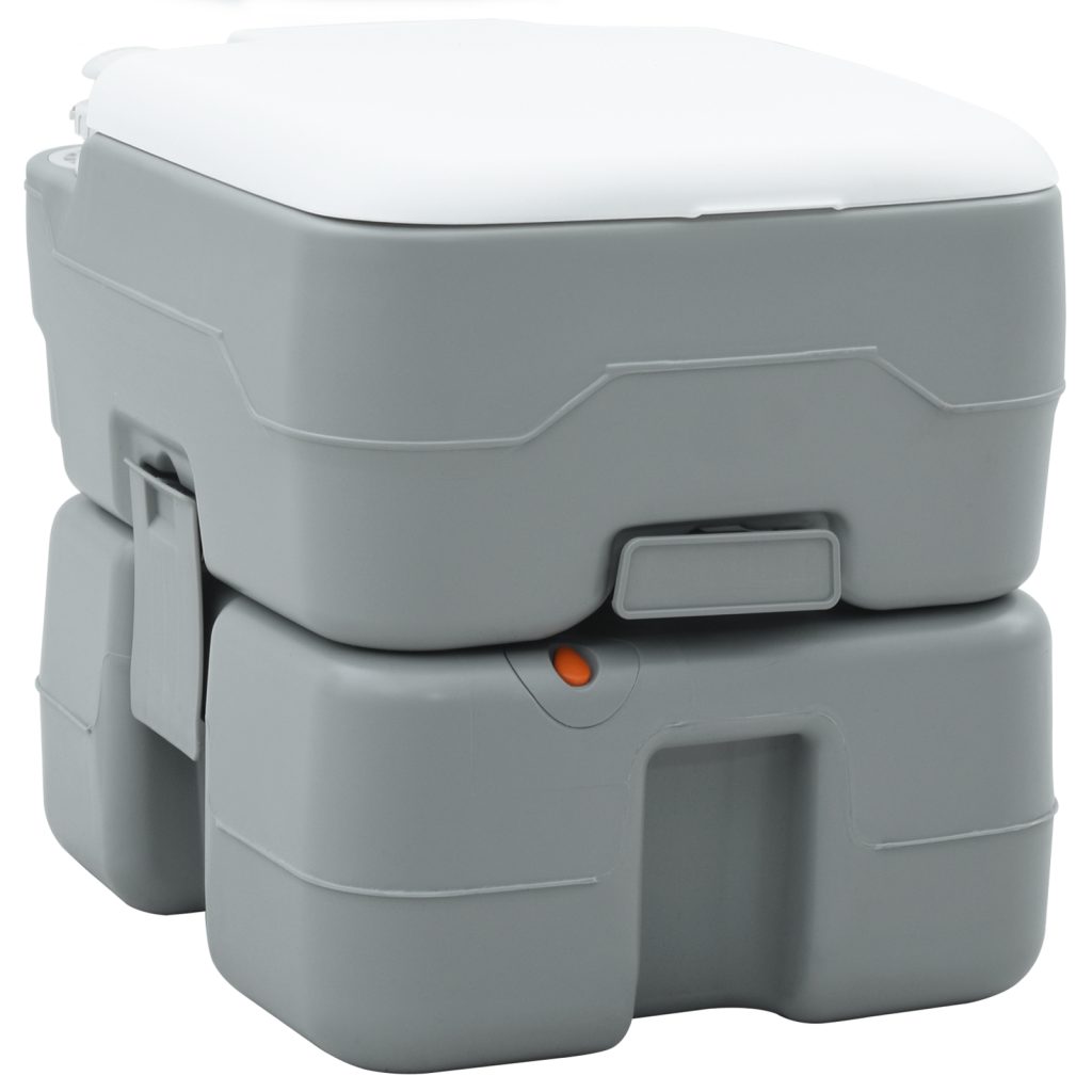 Retkijehäla Portable Harmaa 10L Puhtaalle Vedelle 20L Jäteastelle