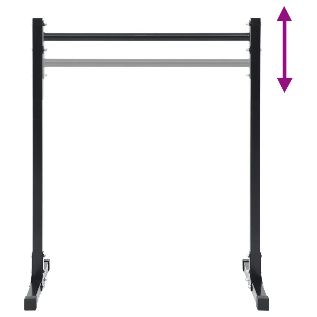 dippiasemat 2 kpl korkeussäädettävä 88.5/98.5 cm teräs - Image 7