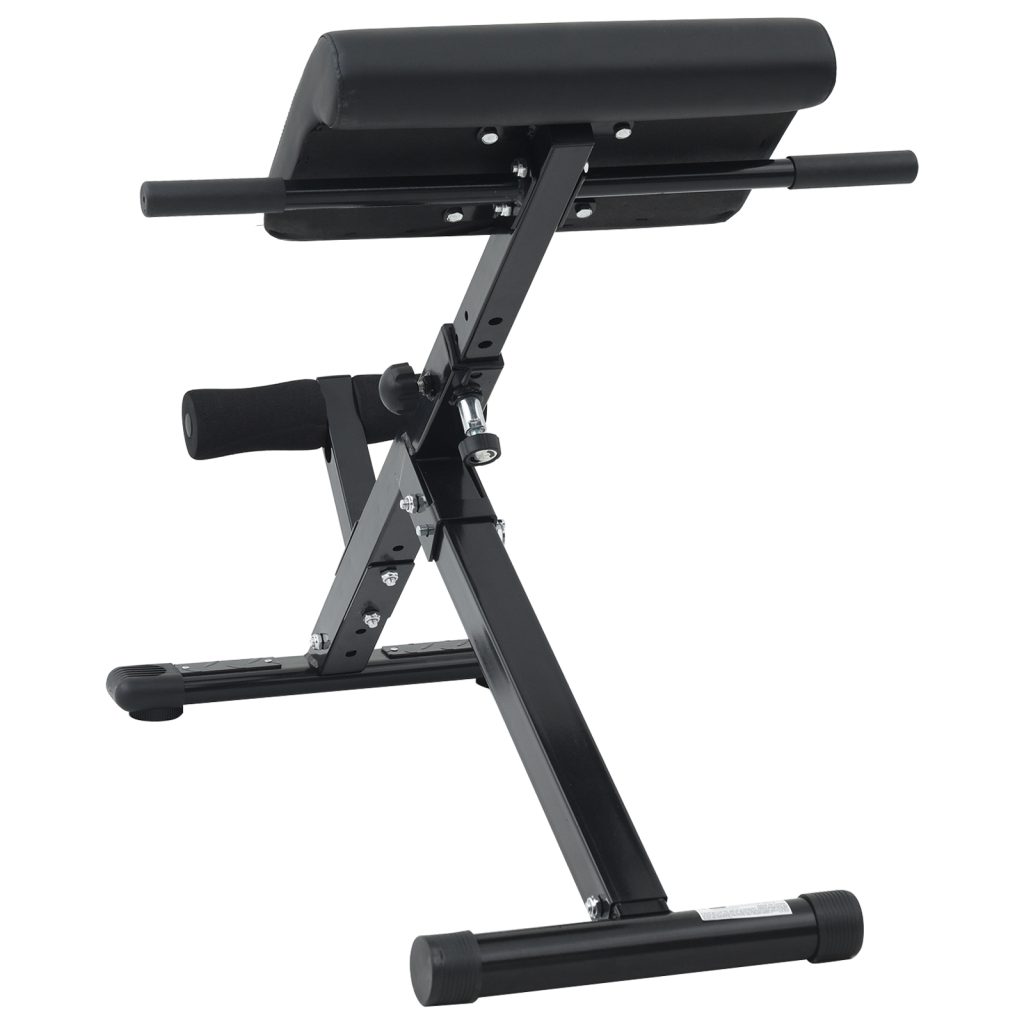 Hyperextension Penkki 120 kg Kokoontaittuva ja Säädettävä Teräs - Image 3