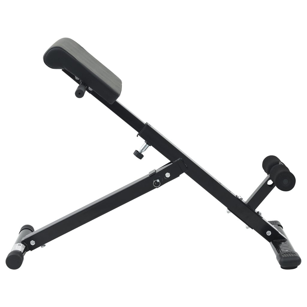Hyperextension Penkki 120 kg Kokoontaittuva ja Säädettävä Teräs - Image 5