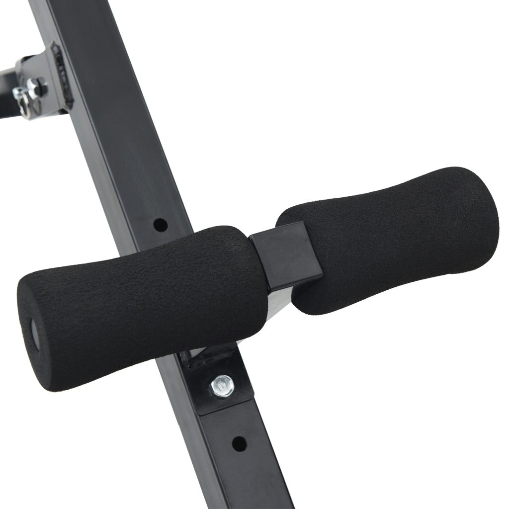 Hyperextension Penkki 120 kg Kokoontaittuva ja Säädettävä Teräs - Image 7