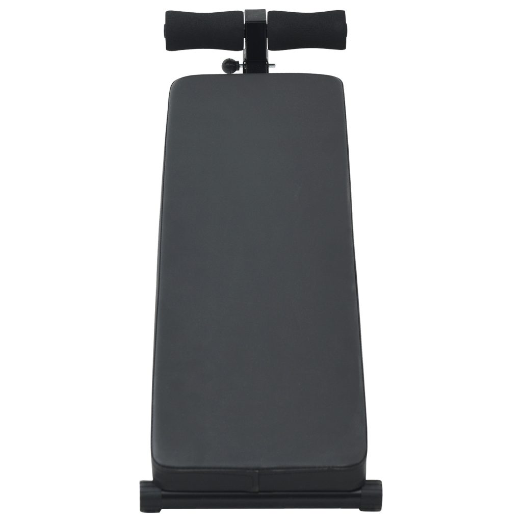 Istuma-penkki 150 kg Kootusettava ja Korkeuden Säädettävä 48-68 cm Teräs - Image 4