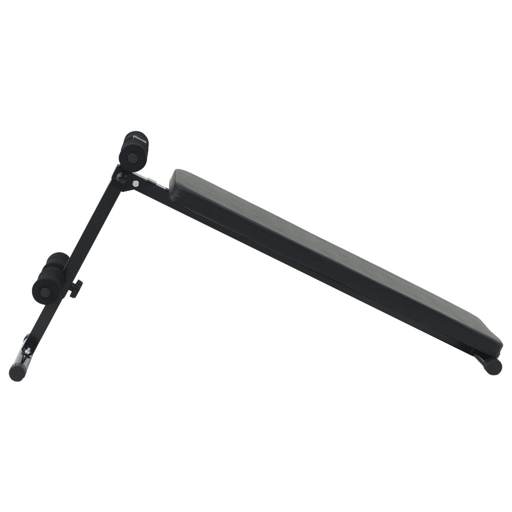 Istuma-penkki 150 kg Kootusettava ja Korkeuden Säädettävä 48-68 cm Teräs - Image 5