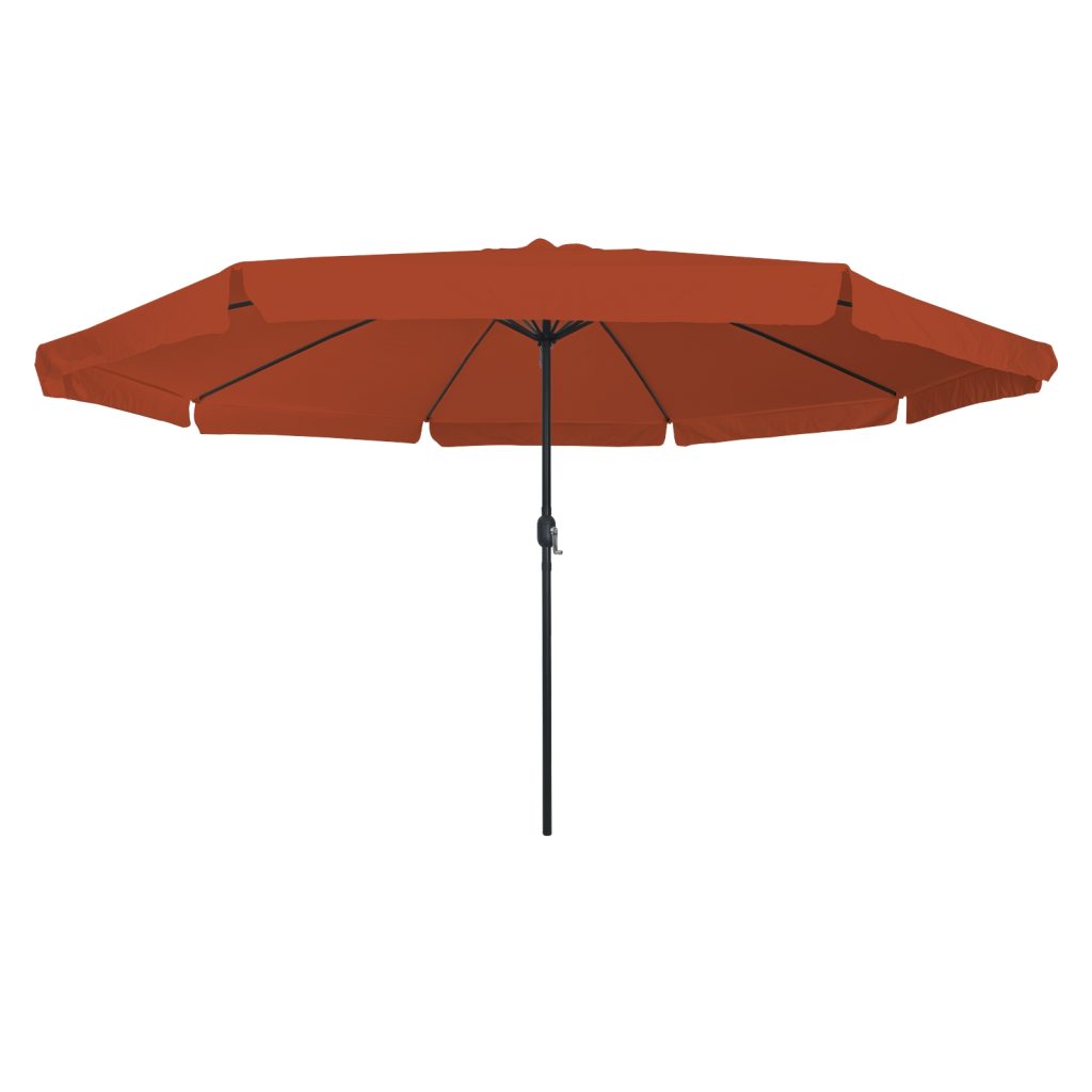 Puutarhahattu ø395x245 cm Poltettu Oranssi - Image 3