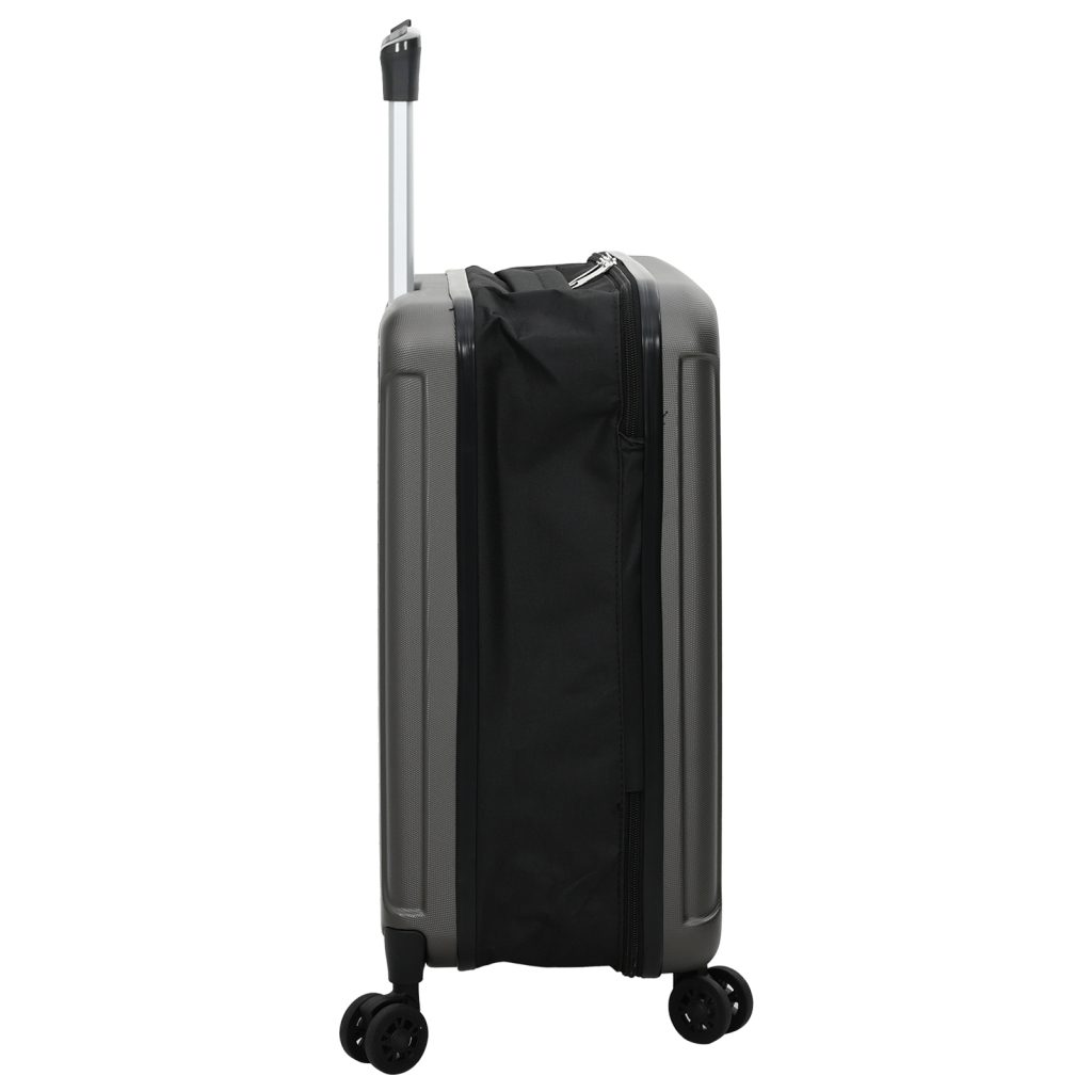 Kokoontaitettava kovakourinen matkalaukku 20'' Tummanharmaa 34x23x55.5 cm ABS - Image 4