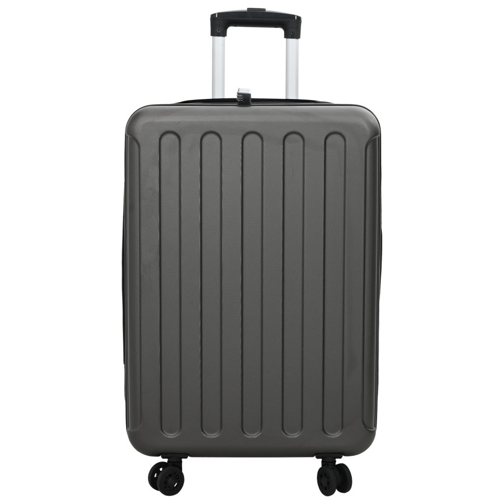 Kokoontaitettava Matkalaukku Kovakuori 24'' Tummanharmaa 43x27x66 cm ABS - Image 3