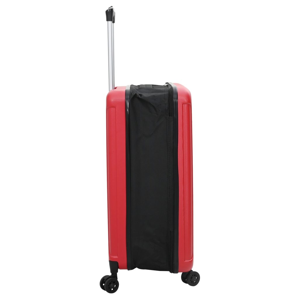 taitettava matkalaukku kova kuori 20" Punainen 34x23x55,5 cm ABS - Image 4
