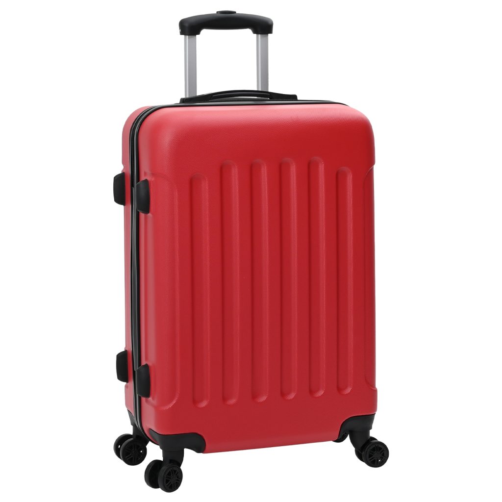 Matkalaukkusetti 3 kpl Kova Punainen 20” 24” 28” ABS - Image 2