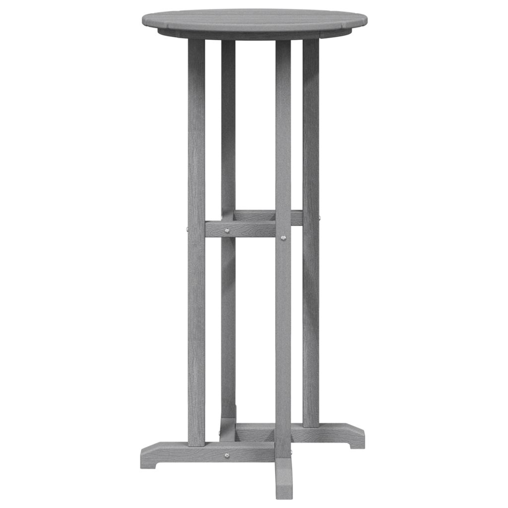 Baari Pöytä Vaaleanharmaa 55x55x107 cm HDPE - Image 6