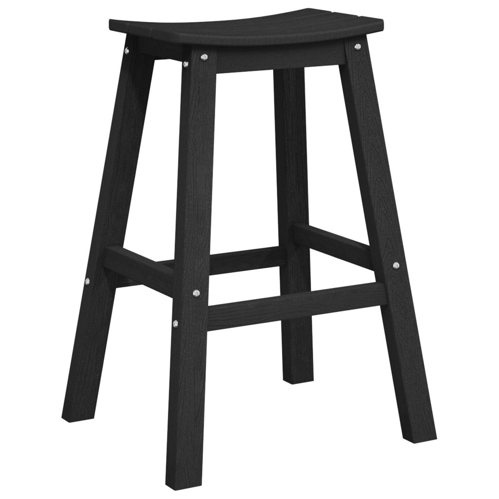 Baarijakkarat 2 kpl Musta HDPE - Image 4