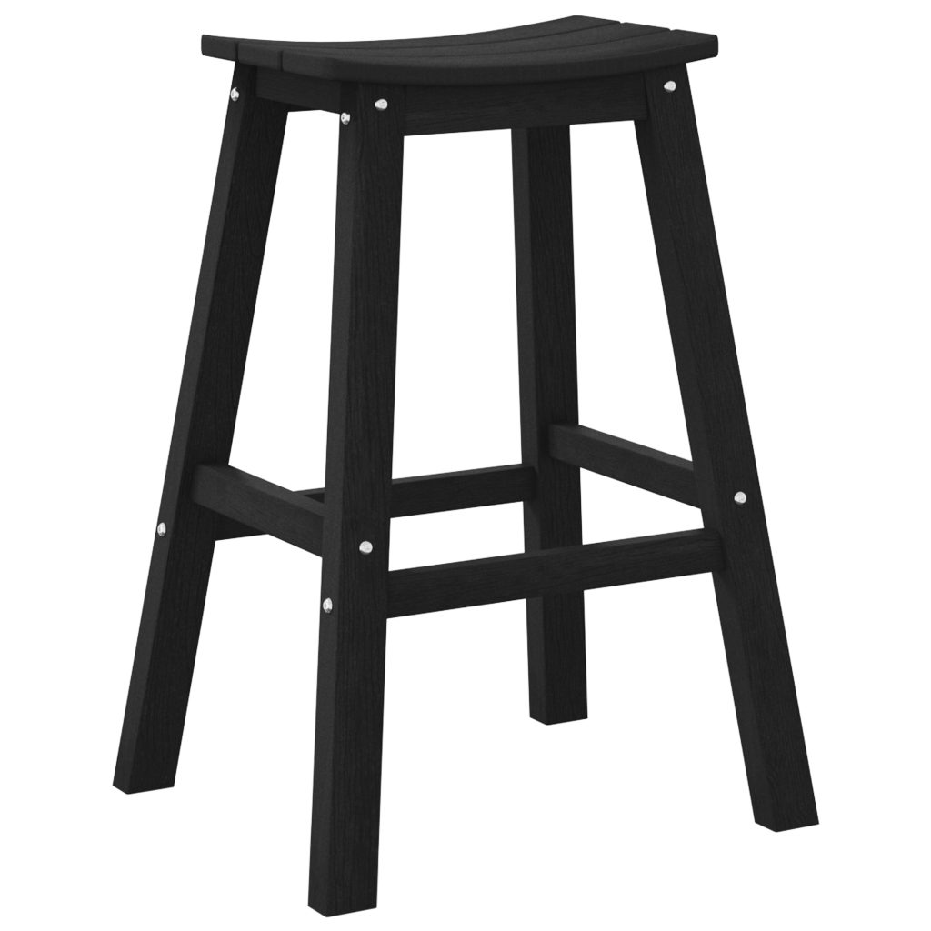 Baarijakkarat 2 kpl Musta HDPE - Image 7