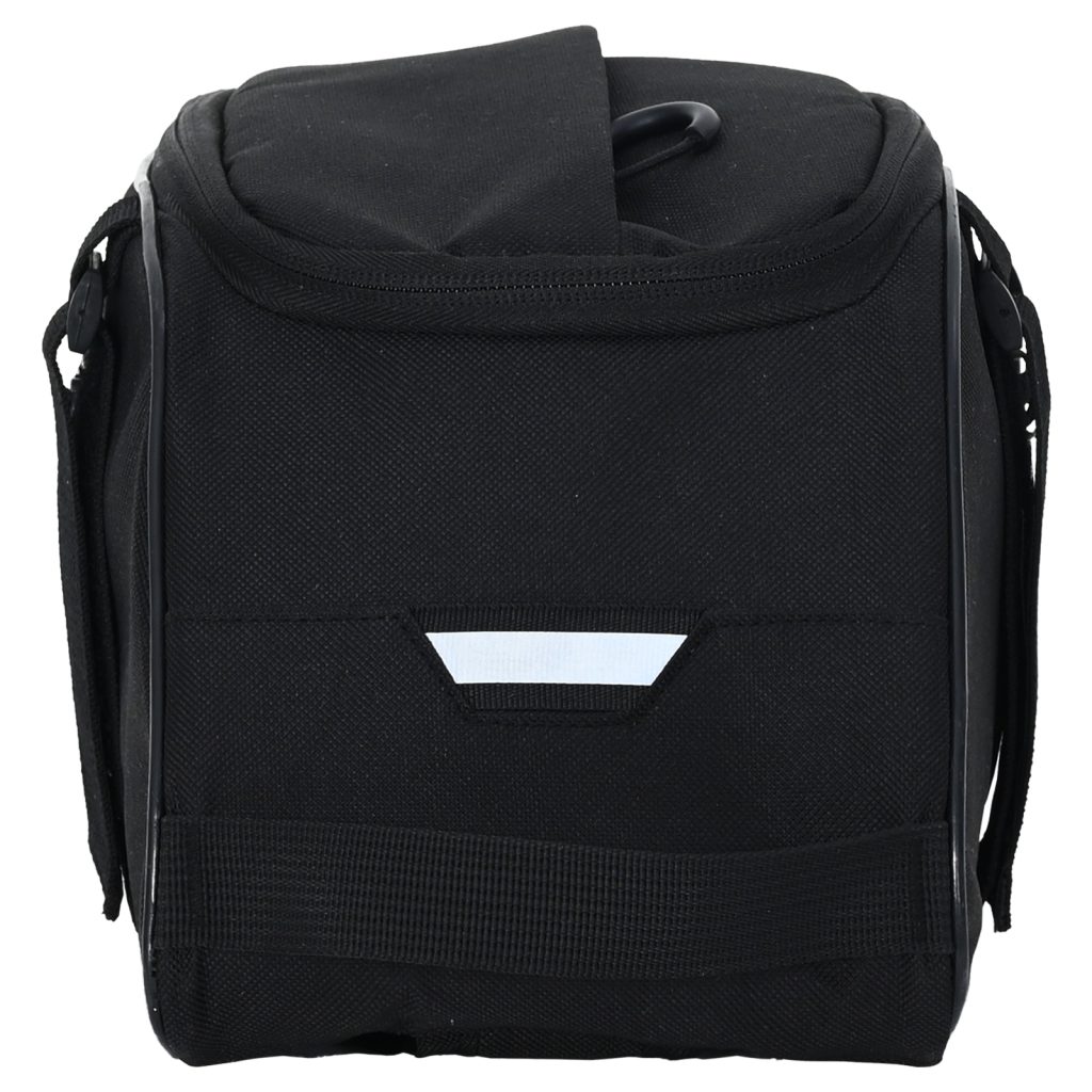 Polkupyörälaukku Pannier Telineelle 8 L Musta 38x16x16 cm - Image 4