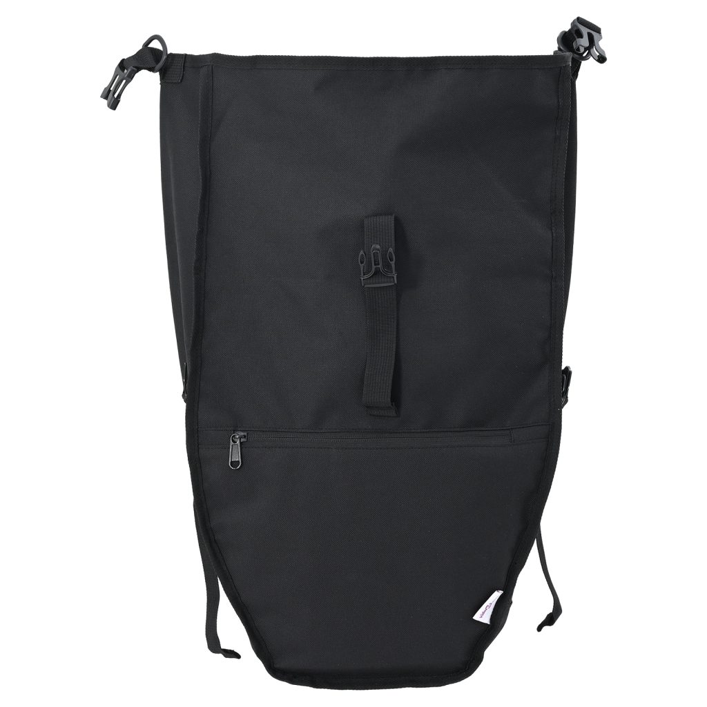 Pyörälaukku pannier-laukulle 25 L Musta 32.5x17x57 cm - Image 5