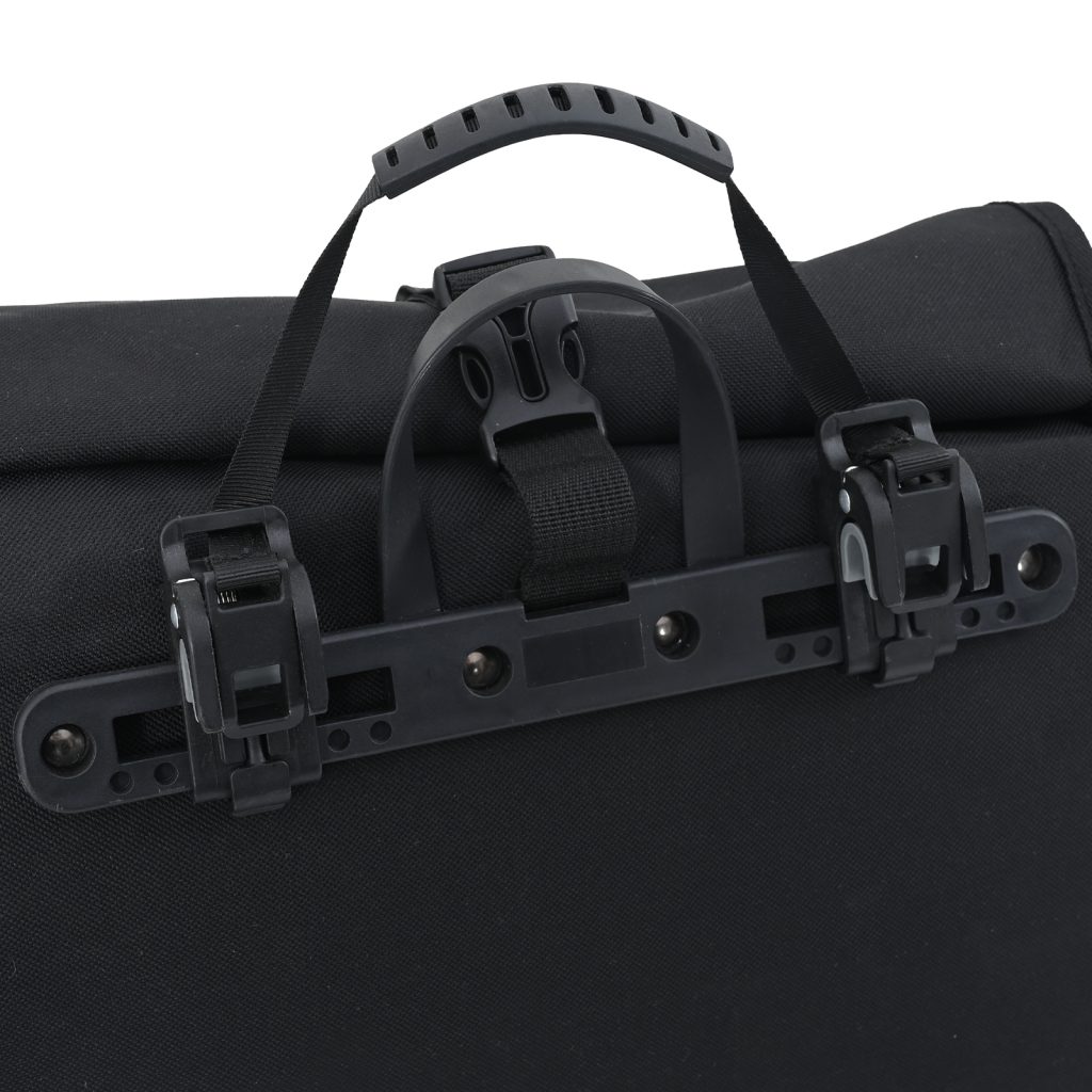 Pyörälaukku pannier-laukulle 25 L Musta 32.5x17x57 cm - Image 8