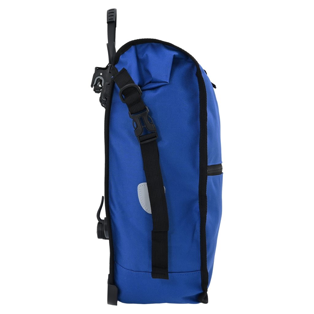 pyörälaukku pannier-telineelle 25 L Sininen 32.5x17x57 cm - Image 4