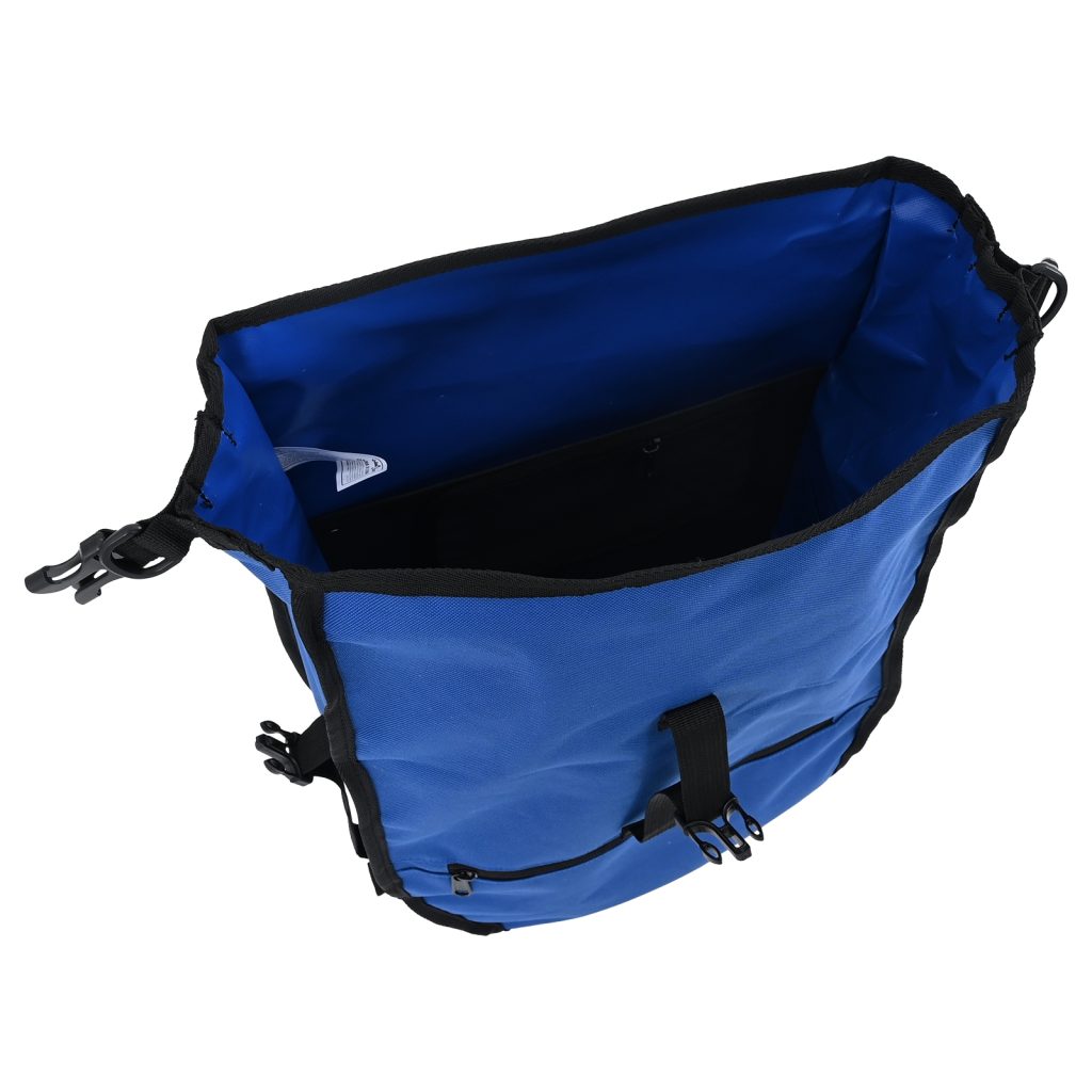 pyörälaukku pannier-telineelle 25 L Sininen 32.5x17x57 cm - Image 5