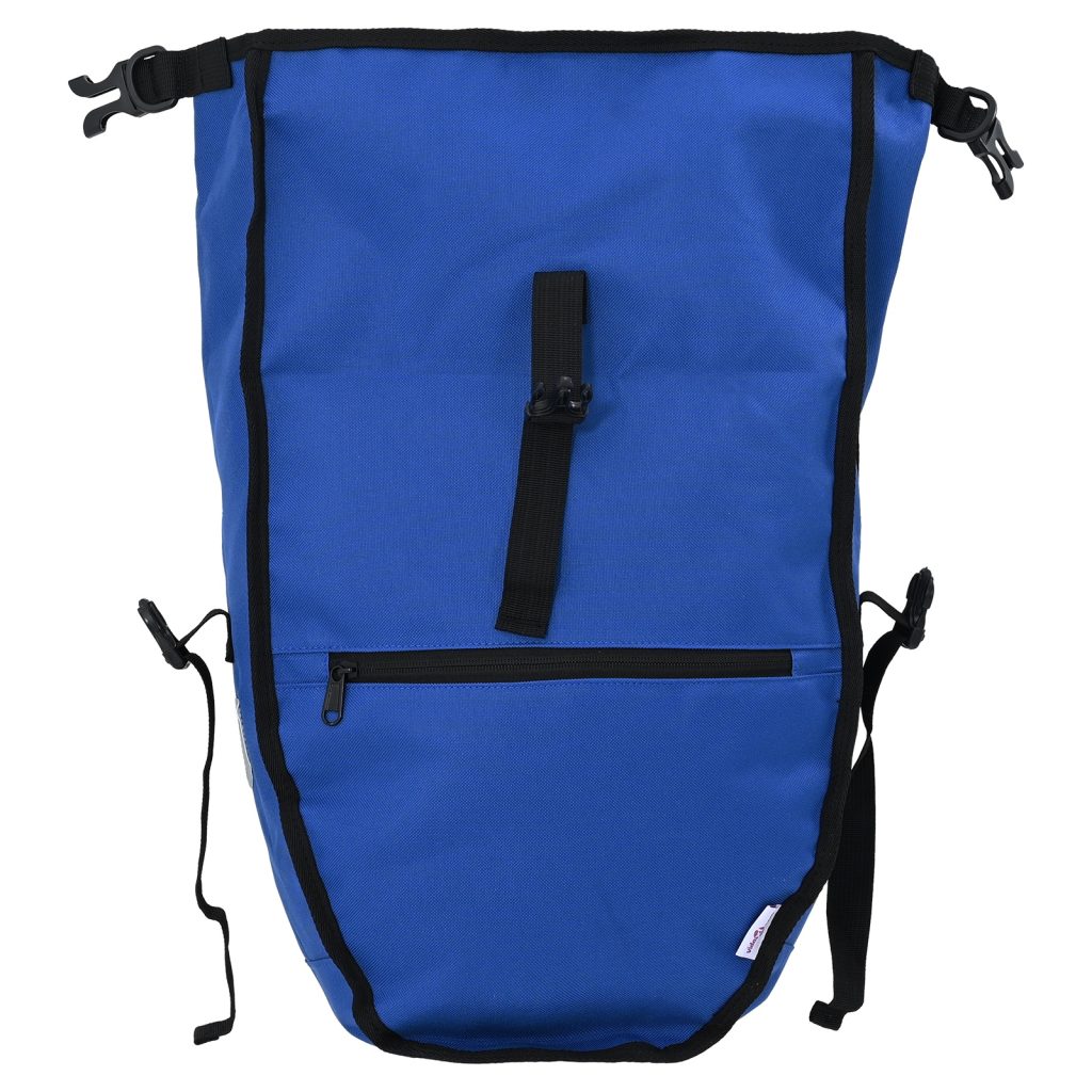 pyörälaukku pannier-telineelle 25 L Sininen 32.5x17x57 cm - Image 6