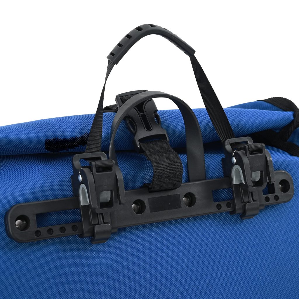 pyörälaukku pannier-telineelle 25 L Sininen 32.5x17x57 cm - Image 9