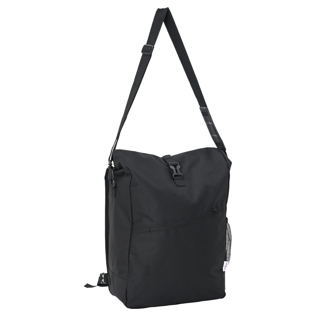 Pyöräilysäilytys pannier-telineelle 25 L Musta 33x16x48 cm - Image 8