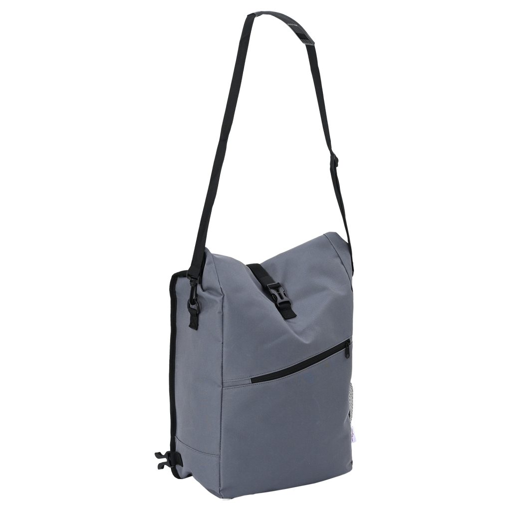 Polkupyörälaukku Pannier Rack 25 L Harmaa 33x16x48 cm - Image 7