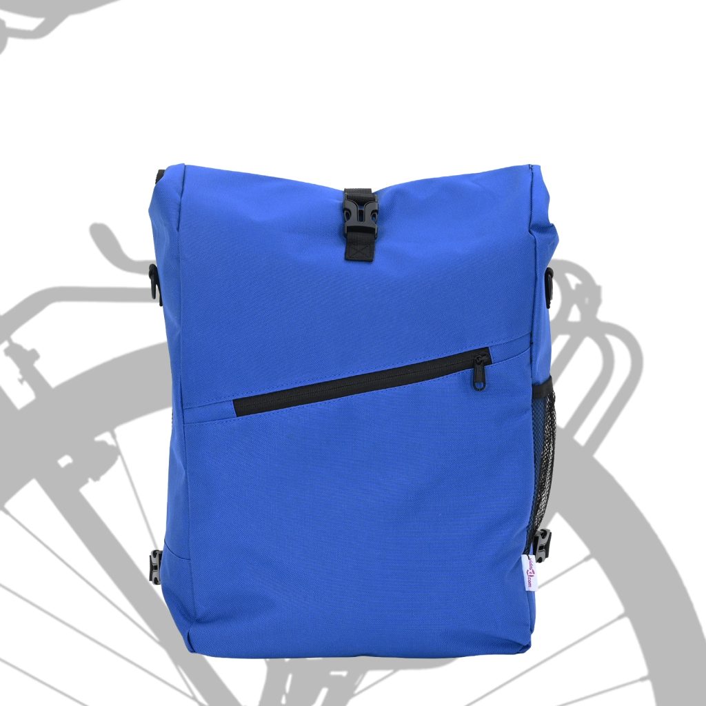 Sininen Pannier-teline-laukku 25 L 33x16x48 cm - Image 3