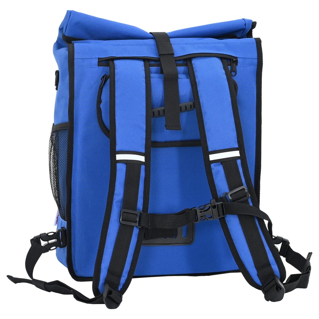 Sininen Pannier-teline-laukku 25 L 33x16x48 cm - Image 8