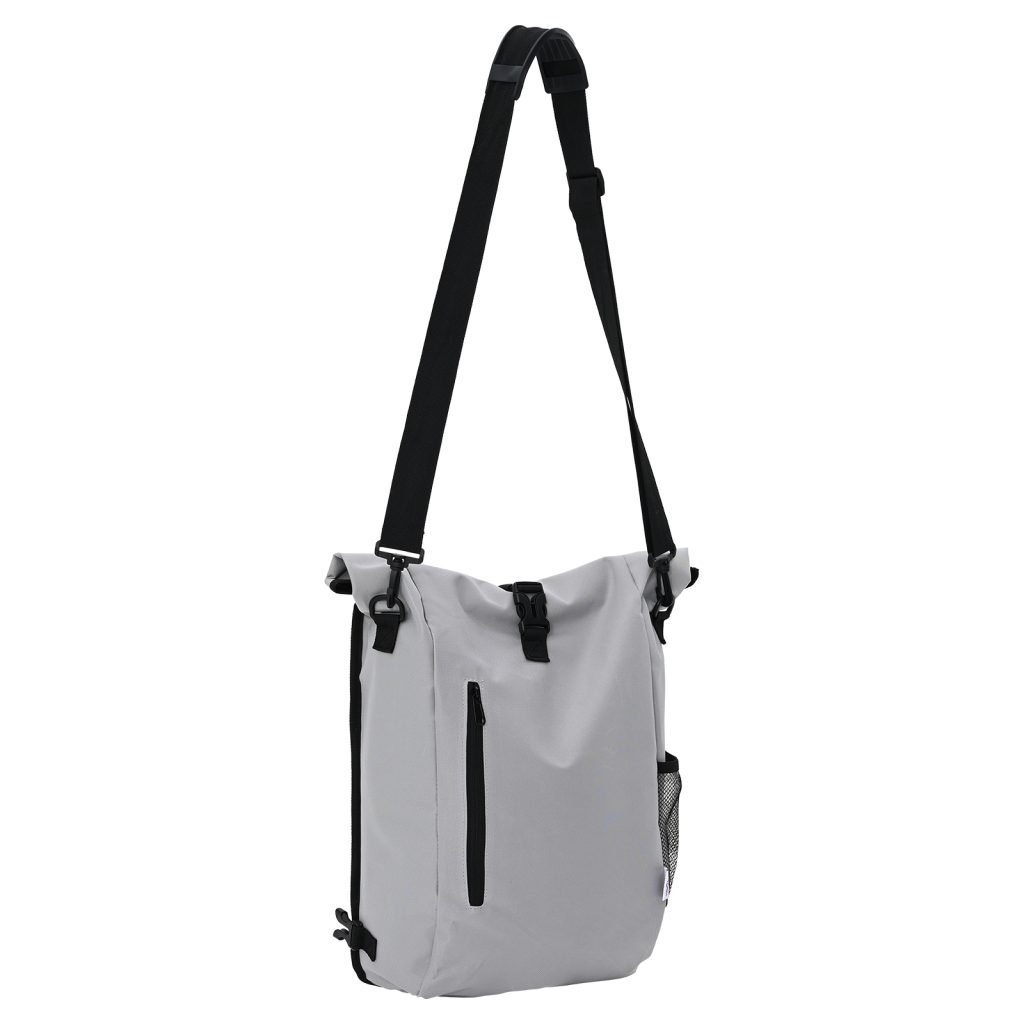 Polkupyörälaukku tarviketelineelle 20 L Harmaa 31x13x58 cm - Image 5
