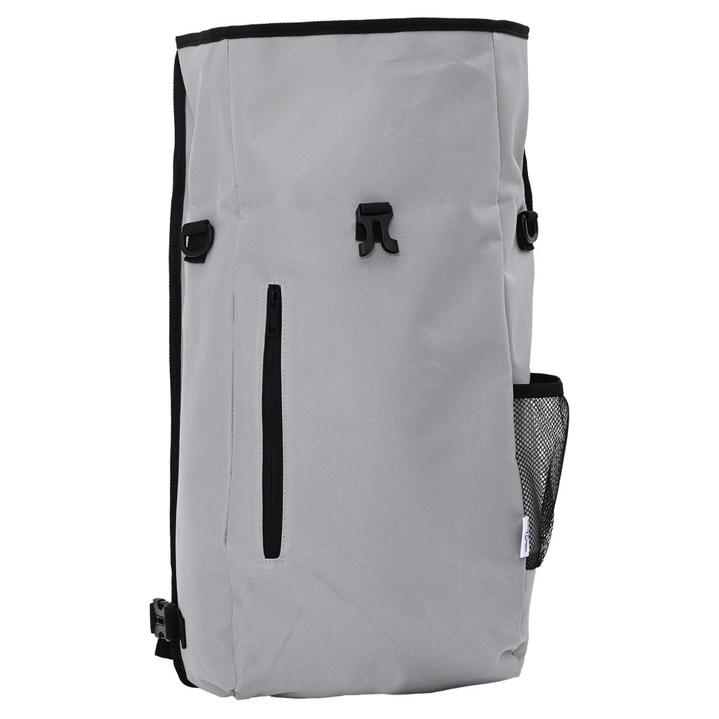 Polkupyörälaukku tarviketelineelle 20 L Harmaa 31x13x58 cm - Image 6